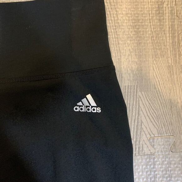 Adidas Legging Womens M Medium Climalite Arizona State Sun Devils Fitted Crop - Picture 4 of 14